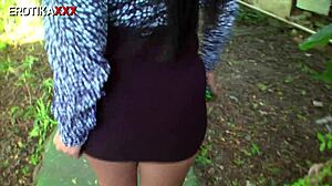 Eduarda grazel, the naughty assistant, gets naughty backstage in complete scene