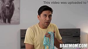 Mom says, 'I want your cum in my panties,' and Gigi Dior fills them