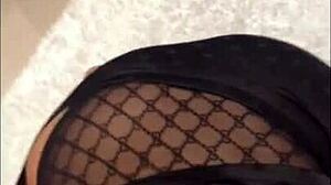 Alice Fire Sucks Cock in Toilet Before Monster Fucking Her Pussy