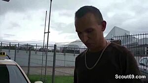 German Teen in Outdoor Threesome