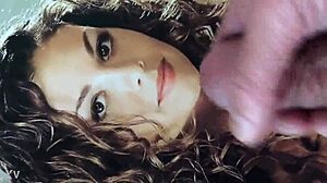 she's a lesbian but loves cum on her face - cum please?