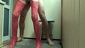 First Time Encounter With Wife On Balcony