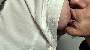 New English Teacher with Tight Pussy Seduces in Stockings - Oh My God!