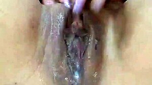 Hot redhead Latina plays with dildo for anal fun