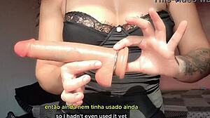 Beautiful latina flashing in bdsm lingerie from brazil