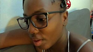 Getting ebony sloppy head while she mentions stepdaughter