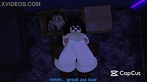 Hidden intruder receives her punishment