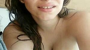 Lili, The Latina Babe With A Big Ass, Teasing On Webcam