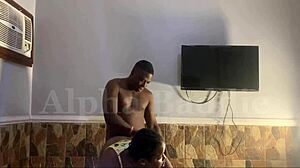 Watch this bbw pornstar couple bent over in doggystyle and blowjob action.