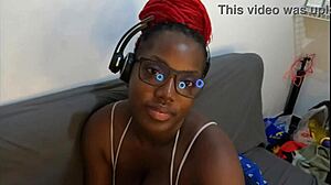 Getting ebony sloppy head while she mentions stepdaughter