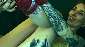 I say, 'Tie me up and worship my redhead feet'