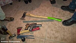 Danette and Morena unite in pussy play