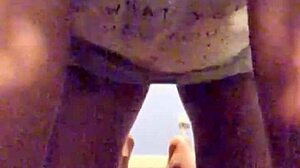 ebony milf strip tease and deepthroat preview, she teases