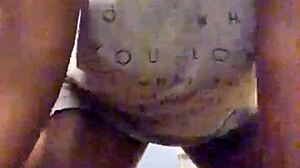 ebony milf strip tease and deepthroat preview, she teases