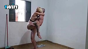 that naughty guy fucked me hard during the cleaning session.