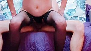 Can you take it deep hard in stockings on your knees?