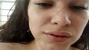 Lili, The Latina Babe With A Big Ass, Teasing On Webcam