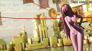 megurine luka patchwork staccato project diva nude mod full nude goddess body