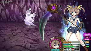 facing the wraith boss in new game on lunatic difficulty in sorcery kingdom by anmitsuya 😱🎮