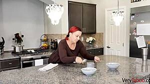 Fucking stepdaughter's cherry tits and sweet honey pussy hard