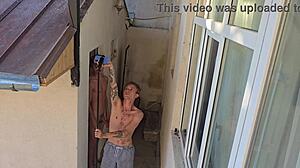 Backstage fun: deepthroat, blowjob, and anal 😏