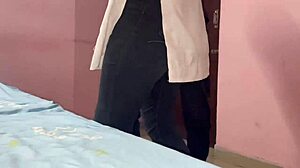 Indian stepsister fucked roughly by stepbrother when alone at home