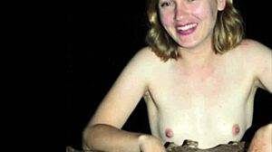 lana rey feeling so exposed and horny naked in public