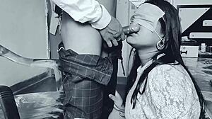 uhh, my desi step sis got a hardcore cumshot, oops