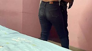 Indian stepsister fucked roughly by stepbrother when alone at home