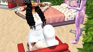 I love Summer Walker's big black ass in public outdoor fuck