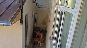 Backstage fun: deepthroat, blowjob, and anal 😏