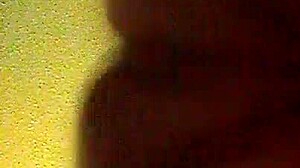 quick bareback doggystyle quickie in the living room