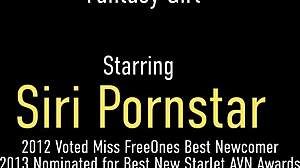 Big Boobed Babe Siri Pornstar Passionately Fucks Tiny 18+ Titty Lesbian Sinn Sage, Licking and Scissoring to Orgasm