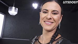 Billie Star's holes destroyed by big italian cock, her limit!