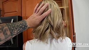 ugh, i’m such a dumb milf thinkin’ lettin’ my step son bang me is punishin’ him!