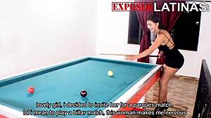 Yo, Mariana Martix plays pool with soldier’s huge cock! 🔥
