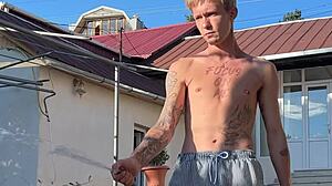 Backstage fun: deepthroat, blowjob, and anal 😏