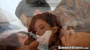 Stepbro Licks Stepsis Jane Wilde's Hairy Pussy in Intense Sex