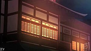 Exploring the intriguing world of Demon Slayer with Nezuko in action-packed scenes