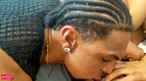 Massagista Pirocudo Bangs Two Latina Sisters with Big Cock