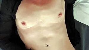 Hot belgian wife eagerly awaits her husband's return