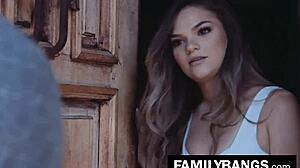 Stepbrother Gains Stepsister's Pussy Easily