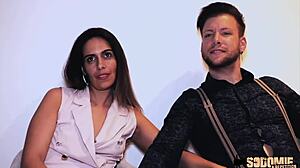 Joy Belle Brune Craves Hard Anal Sex Action