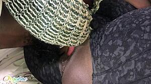 straight hot 100 strokes from bbc cock licking trimmed pussy