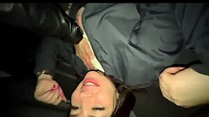 Excitement As I Fuck Horny Big-Assed Milf In Lingerie On Uber, Huge Tits Big Cock Cumshot!