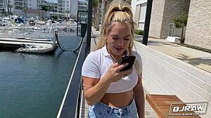 Mimi Monet White gives a raw blowjob in this POV scene