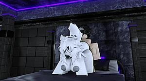 pounding my furry roblox slut in doggystyle