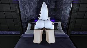 pounding my furry roblox slut in doggystyle