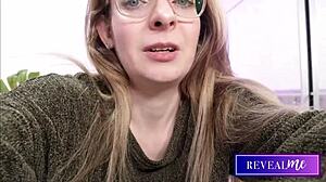 Italian MILF Sucks Dildo, Fingers Ass, Rides Explosively