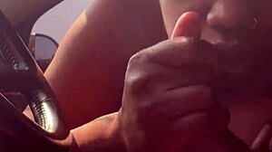 big daddy chevy impala deepthroats and rides that big black cock sloppy